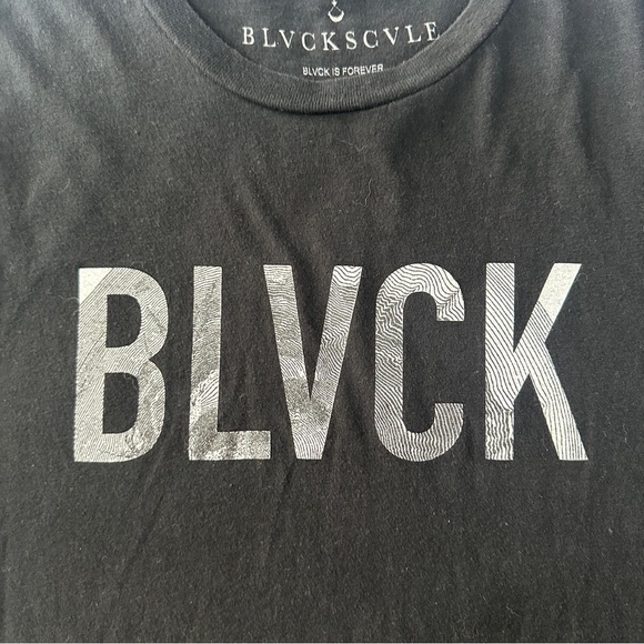 Blvckscvle Black Scale Mens Medium Tshirt - BLVCK - Short Sleeve Crew Neck - 382 - Picture 2 of 4